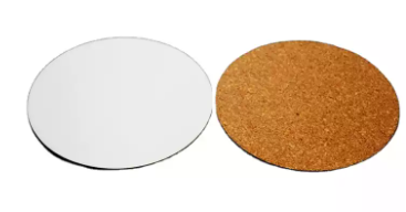 High quality sublimation printable blank mdf/cork coaster – Britt