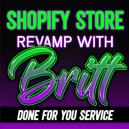 Shopify Store Revamp (Done For You service)